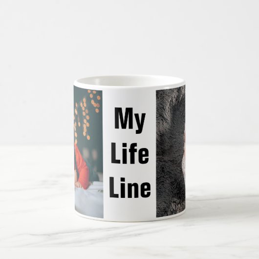 Creëer Uw eigen Mok voor aangepaste fotocollage (Center)