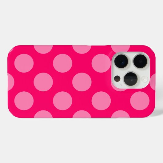 Creëer Uw eigen monochromatische pooldot Case-Mate iPhone Case (Achterkant (horizontaal))