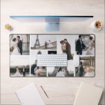 Creëer Uw eigen monogram 8-foto collage Bureaumat<br><div class="desc">Verhoog uw werkruimte met onze Monogrammed 8-Photo Collage Desk Mat! Personaliseer uw bureauruimte met gekoesterde herinneringen en uw unieke monogram. Perfect voor werk- of studieruimten,  het voegt een persoonlijke touch toe aan uw productiviteit. Ontwerp vandaag nog jouw bureau en maak er een canvas van inspiratie van!</div>