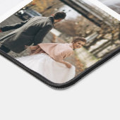 Creëer Uw eigen monogram 8-foto muntcollage Bureaumat (Hoek)