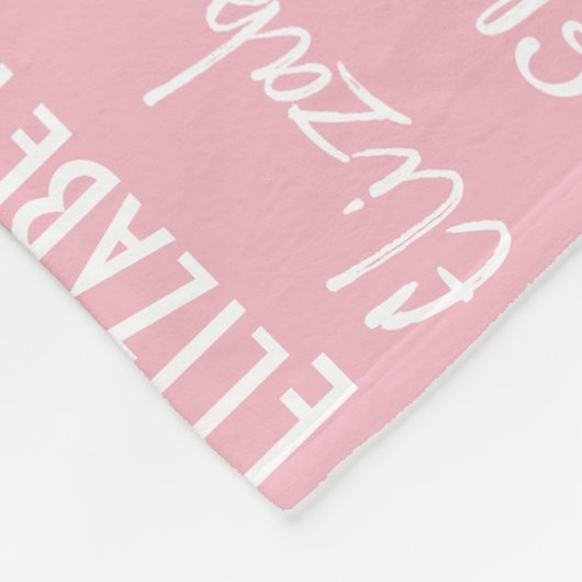 Creëer Uw eigen monogram Fleece Deken (Hoek)