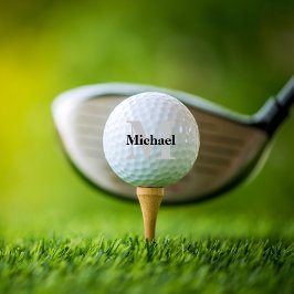Creëer Uw eigen monogram Golfballen