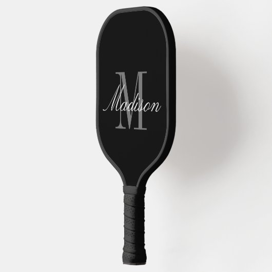 Creëer Uw eigen monogram Initiaal Pickleball Paddle (Links)