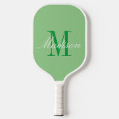 Creëer Uw eigen monogram Initiaal Pickleball Paddle (Achterkant)