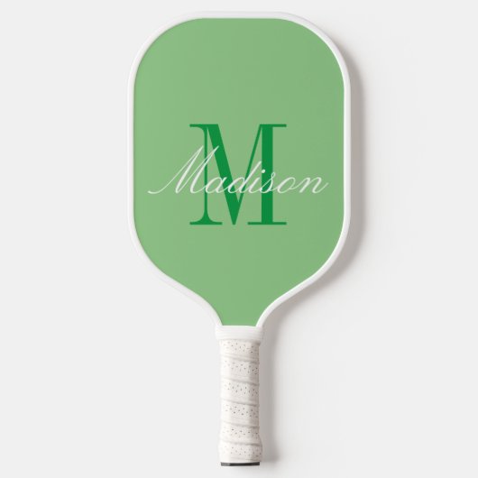 Creëer Uw eigen monogram Initiaal Pickleball Paddle (Voorkant)