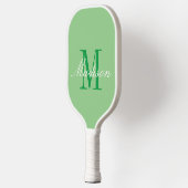 Creëer Uw eigen monogram Initiaal Pickleball Paddle (Links)