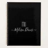 Creëer Uw eigen monogram  Planner (Voorkant)
