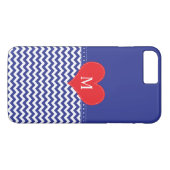 Creëer uw eigen monogramme telefoongeval Case-Mate iPhone case (Achterkant (Horizontaal))