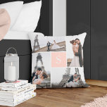 Creëer Uw eigen monogrammed 5-fotogalerie Kussen<br><div class="desc">Voeg uw foto's en douanemonogram voor speciale toe van een soort ontwerp.</div>
