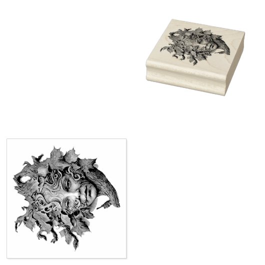 Creëer Uw eigen mooie Golden Dryad Rubberstempel (Gestempeld)