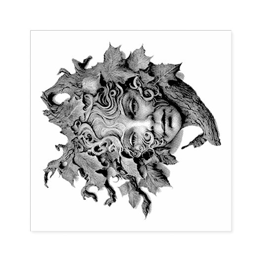 Creëer Uw eigen mooie Golden Dryad Rubberstempel (Afrduk)