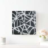 Creëer uw eigen mooie, mooie, mooie witte en zwart vierkante klok (Huis)