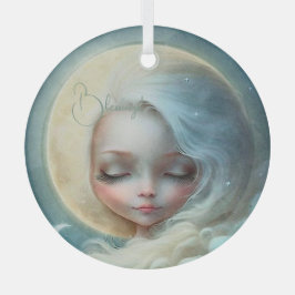 Creëer Uw eigen Moonlit Droomgodin Glas Ornament