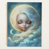 Creëer Uw eigen Moonlit Droomgodin Planner (Voorkant)
