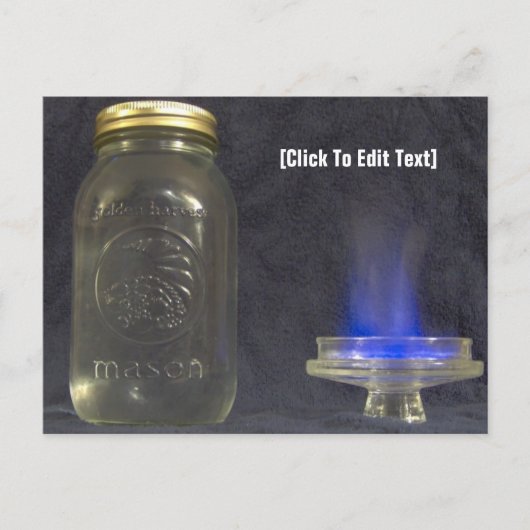 Creëer Uw eigen Moonshine Post Card Briefkaart (Voorkant)