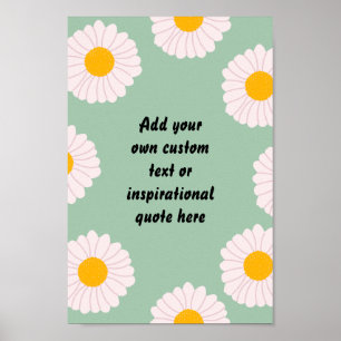 Creëer uw eigen Motivatie Citaat van de Stappelblo Poster
