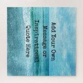 Creëer Uw eigen Motivatie Inspirerend Citaat J Legpuzzel (Horizontaal)