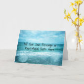 Creëer uw eigen Motivatie Inspirerend Citaat Kaart (Gele Bloem)