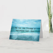 Creëer uw eigen Motivatie Inspirerend Citaat Kaart (Voorkant)