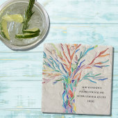 Creëer uw eigen Motivatie/Inspirerend citaat Stenen Onderzetter