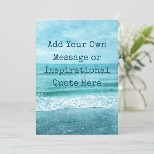 Creëer Uw eigen Motivatie Inspirerend prijsopgave (Staand voorkant)