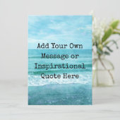 Creëer Uw eigen Motivatie Inspirerend prijsopgave (Staand voorkant)