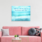 Creëer Uw eigen Motivatie Inspirerend prijsopgave Canvas Afdruk (Insitu (Woonkamer))