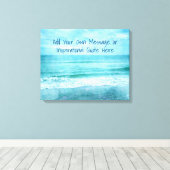 Creëer Uw eigen Motivatie Inspirerend prijsopgave Canvas Afdruk (Insitu (Houten vloer))