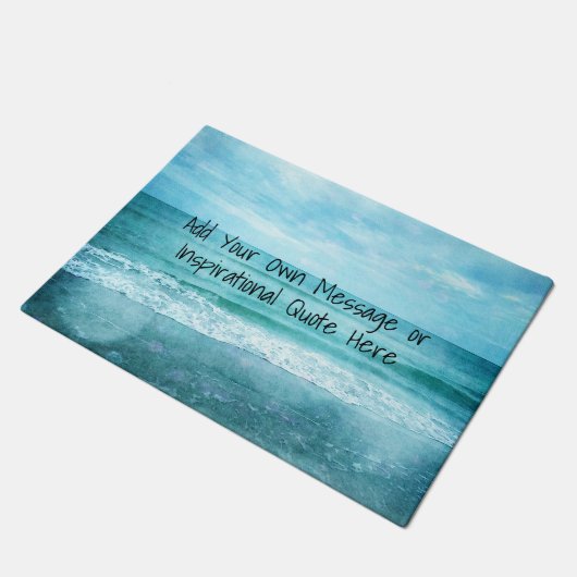 Creëer Uw eigen Motivatie Inspirerend prijsopgave Deurmat (Schuin)