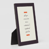 Creëer Uw eigen Motivatie/Inspirerend prijsopgave Fotoplaat (Zijkant)