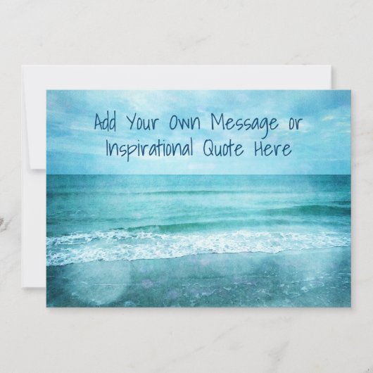 Creëer Uw eigen Motivatie Inspirerend prijsopgave Kaart (Voorkant)