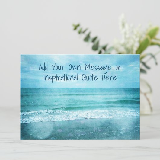 Creëer Uw eigen Motivatie Inspirerend prijsopgave Kaart (Staand voorkant)