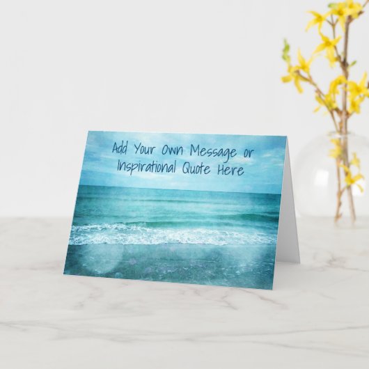 Creëer Uw eigen Motivatie Inspirerend prijsopgave Kaart (Gele Bloem)