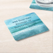 Creëer Uw eigen Motivatie Inspirerend prijsopgave Kartonnen Onderzetters (Schuin)