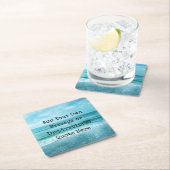 Creëer Uw eigen Motivatie Inspirerend prijsopgave Kartonnen Onderzetters (Insitu)