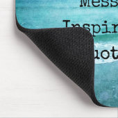 Creëer Uw eigen Motivatie Inspirerend prijsopgave Muismat (Hoek)