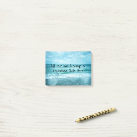 Creëer Uw eigen Motivatie Inspirerend prijsopgave Post-it® Notes (Op bureau)