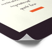 Creëer Uw eigen Motivatie/Inspirerend prijsopgave Poster (Hoek)