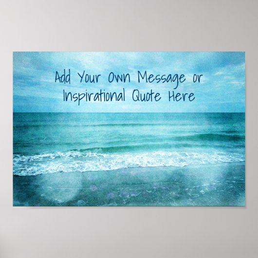 Creëer Uw eigen Motivatie Inspirerend prijsopgave Poster (Voorkant)