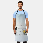 Creëer Uw eigen Motivatie Inspirerend prijsopgave Schort (Gedragen)