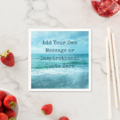 Creëer Uw eigen Motivatie Inspirerend prijsopgave Servet (Insitu)