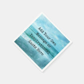 Creëer Uw eigen Motivatie Inspirerend prijsopgave Servet (Hoek)