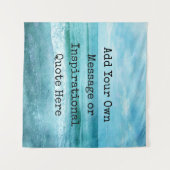 Creëer Uw eigen Motivatie Inspirerend prijsopgave Wandkleed (Voorkant (horizontaal))