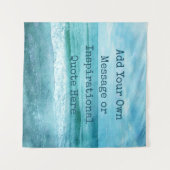 Creëer Uw eigen Motivatie Inspirerend prijsopgave Wandkleed (Voorkant (horizontaal))