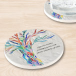 Creëer Uw eigen Motivatie/Inspirerend prijsopgave Zandsteen Onderzetter<br><div class="desc">Dit unieke onderzetter is versierd met een kleurrijk mozaïek Tree of Life design. Voeg uw gekozen offerte toe om deze te personaliseren. Klik op Verder aanpassen om het lettertype,  de tekengrootte en de lettertypekleur te bewerken. Origineel mozaïek © Michele Davies.</div>