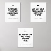 Creëer Uw eigen Motivatie offerte Muurkunst Sets (Voorkant)