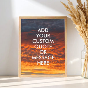 Creëer Uw eigen Motivatie offerte Poster