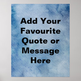 Creëer Uw eigen Motivatie offerte Poster