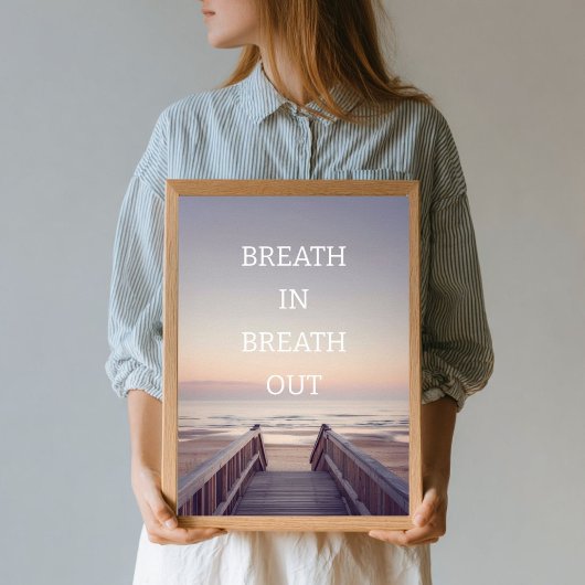 Creëer Uw eigen Motivatie prijsopgave - Ocean Pier Poster