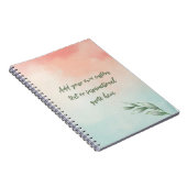 Creëer Uw eigen Motivatie prijsopgave voor Waterve Notitieboek (Rechterzijde)